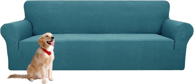 YEMYHOM Couch Cover Latest Jacquard Design High Stretch Extra Large Sofa Covers by YEMYHOM