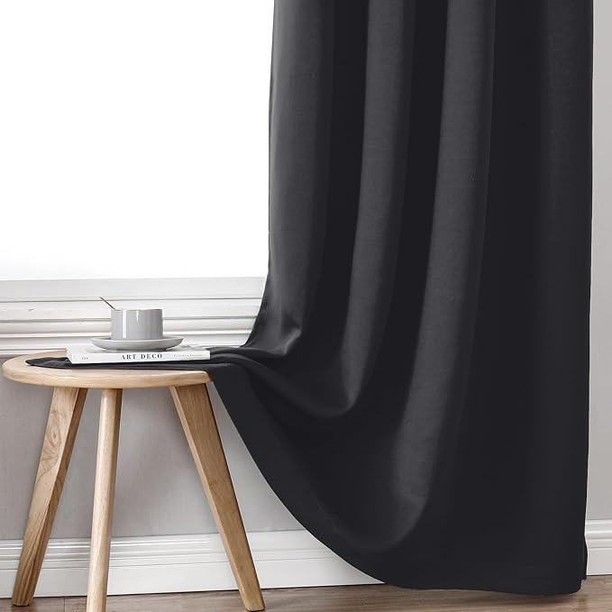 ChrisDowa 100% Blackout Curtains 72 inch Long - Image 7