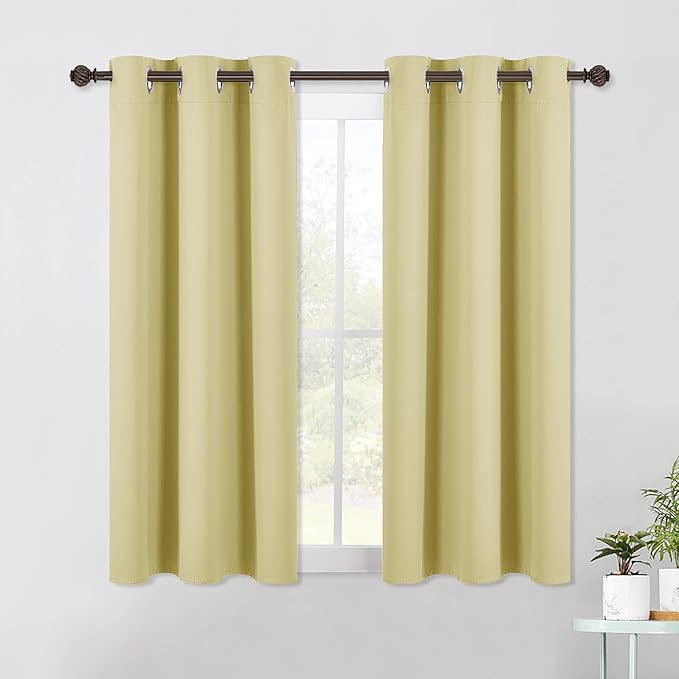 NICETOWN Bedroom Curtains Blackout Drapery Panels, 2 Panels, 42 x 54 Inch by NICETOWN