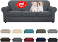 MAXIJIN 4 Piece Jacquard Extra Large Couch Covers by MAXIJIN
