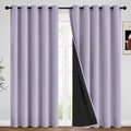 100% Blackout Window Curtain Panels by Yakamok