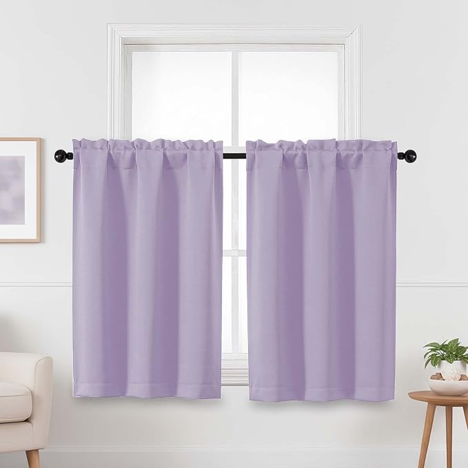 OVZME Lavender Blackout Curtains by OVZME