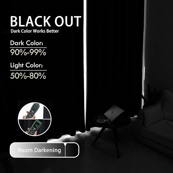 JIUZHEN Christmas Blackout Curtains - Image 4