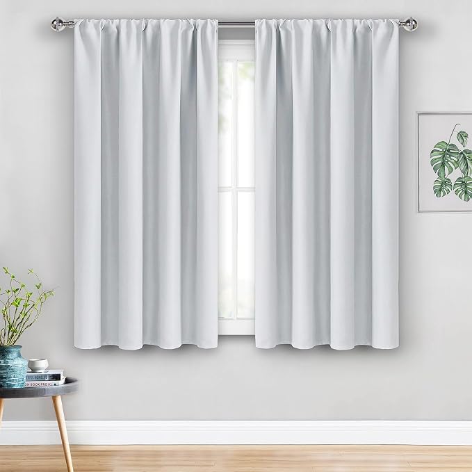 JIUZHEN Blackout Curtains for Bedroom– Thermal Insulated, Noise Reducing Room - Image 2