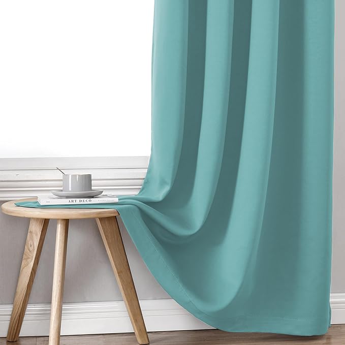 ChrisDowa 100% Blackout Curtains 95 inch Long - Image 7
