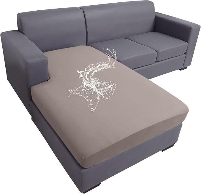 hyha Waterproof Couch Cushion Covers, Sectional Sofa Slipcovers Washable by hyha