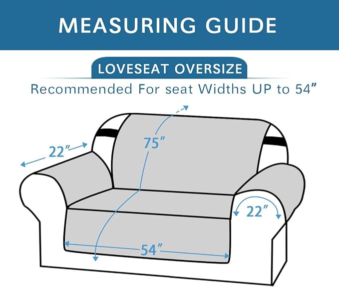 H.VERSAILTEX Water Resistant Loveseat Cover - Image 2