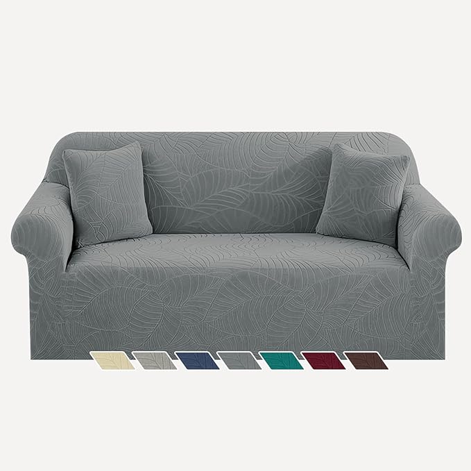 YEMYHOM Couch Cover Latest Jacquard Design High Stretch Sofa Covers by YEMYHOM