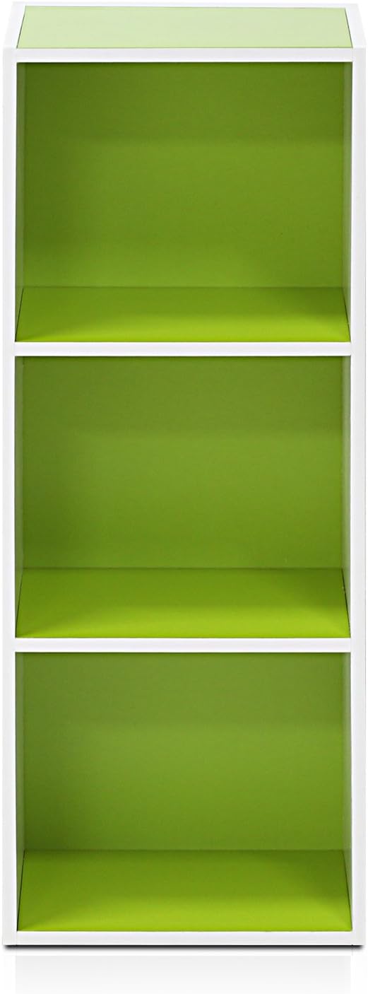 Furinno LUDER Book Shelf, 3-Cube Bookshelf, Bookcase - Image 7