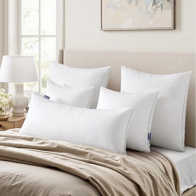 MIULEE 12x20 Pillow Inserts -Decorative Throw Pillow - Image 4