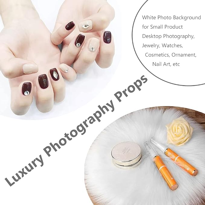 Small Product Photo Background & Luxury Photo Props, 12 Inches Small Square - Image 4