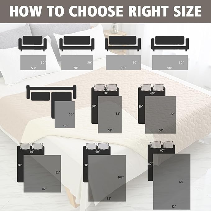 Ameritex Pet Bed Cover Dog Bed Blanket - Image 7