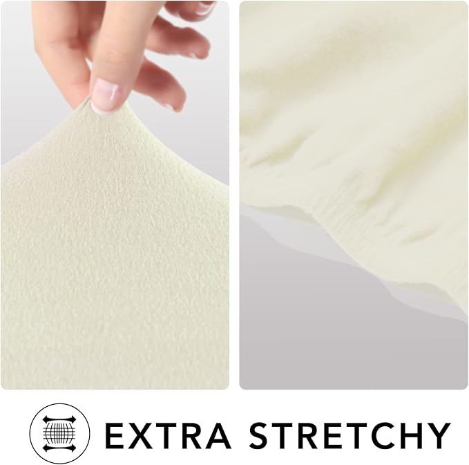PureFit Super Stretch Sofa Slipcover – Spandex Non Slip Soft Couch Sofa Cover - Image 2