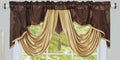 GOHD Golden Ocean Home Decor Valarie Fancy Window Valance. 54 x 18 inches. by GOHDGoldenOceanHomeDecor