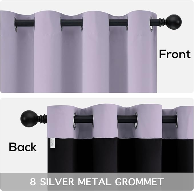 100% Blackout Window Curtain Panels - Image 6