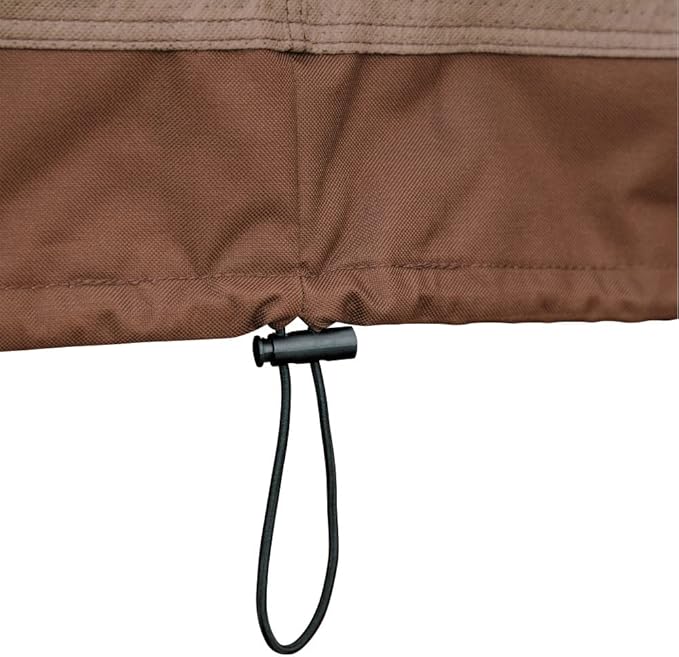 DUCKCOVERS ULV603535 Ultimate Loveseat Cover, Mocha Cappuccino, Patio Furniture - Image 5