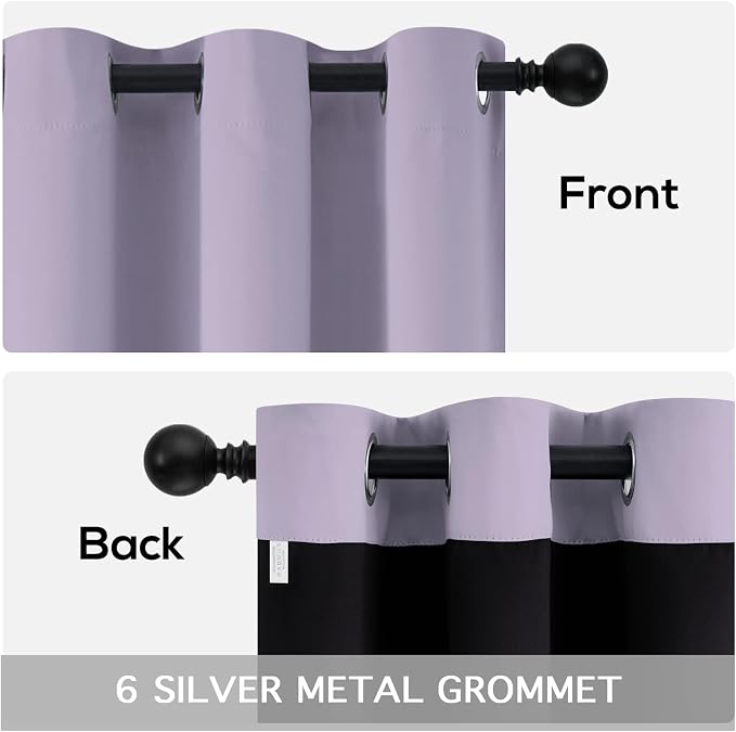 100% Blackout Window Curtain Panels - Image 6