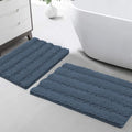 Turquoize Chenille Bathroom Rugs Set Non-Slip Bath Mats Extra Soft and by Turquoize