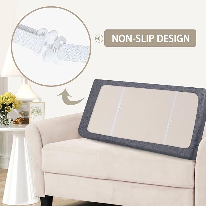 SearchI Stretch Jacquard Sofa Couch Cushion Covers Replacement Reversible - Image 5