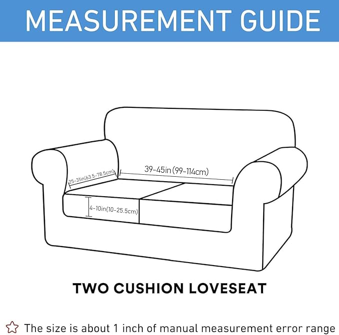 hyha Waterproof Couch Cushion Covers, Stretch Sofa Couch Seat Slipcover - Image 6