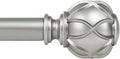 KAMANINA 1 Inch Curtain Rod Telescoping Single Drapery Rod 36 to 72 Inches by KAMANINA