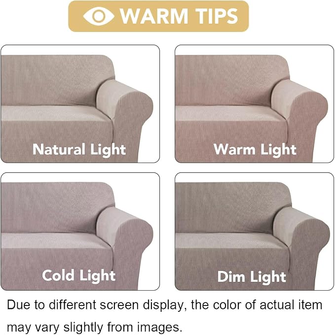 H.VERSAILTEX Armchair Slipcover Stretching Skid Resistance Couch Cover - Image 3