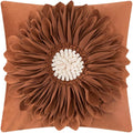 OiseauVoler 3D Sunflower Throw Pillow Cover Decorative Handmade Pillowcases by OiseauVoler