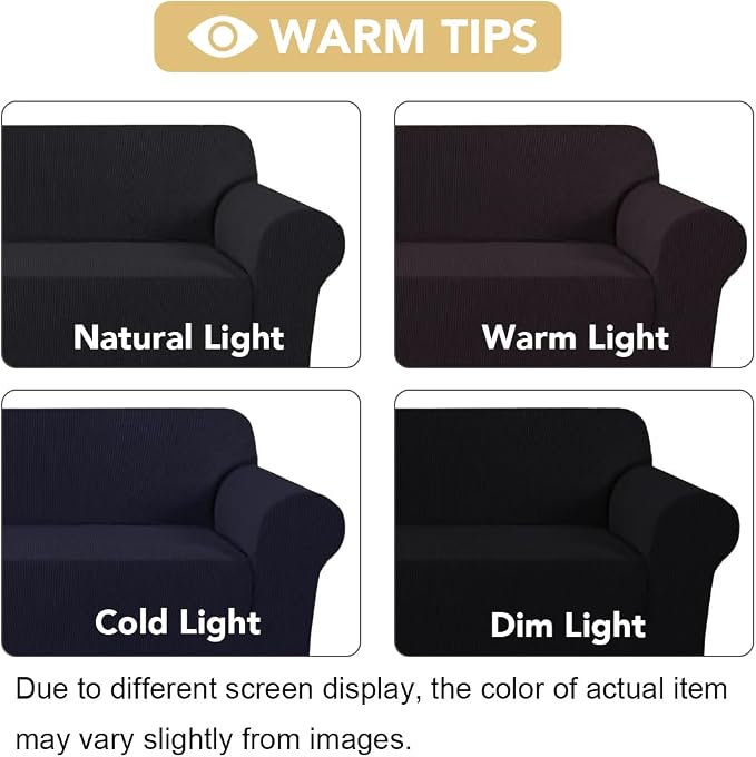 H.VERSAILTEX Stretch Couch Cover Slip Covers - Image 3