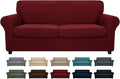 MAXIJIN 3 Piece Stretch Couch Covers by MAXIJIN