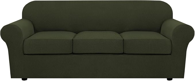 H.VERSAILTEX 4 Piece Stretch Sofa Covers by HVERSAILTEX