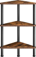HOOBRO Corner Shelf Stand, Industrial 3-Tier Corner Bookshelf by HOOBRO