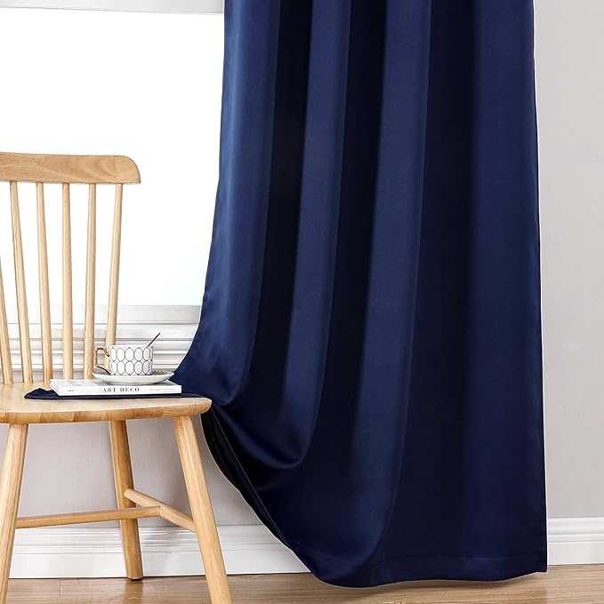 ChrisDowa 100% Blackout Curtains 80 inch Long - Image 7