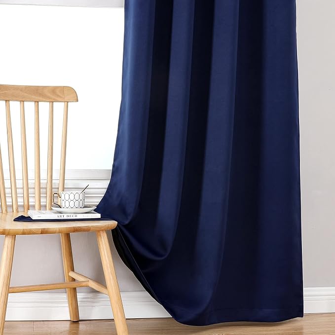 ChrisDowa 100% Blackout Curtains 102 inch Long - Image 6