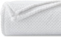NEWCOSPLAY Super Soft Throw Blanket White Premium Silky Flannel Fleece Leaves by NEWCOSPLAY
