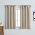 OVZME Blackout Curtains for Bedroom 54 Inches Long 2 Panels, Modern Window by OVZME