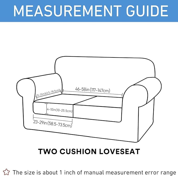 hyha Waterproof Couch Cushion Covers, Stretch Sofa Couch Seat Slipcover - Image 6