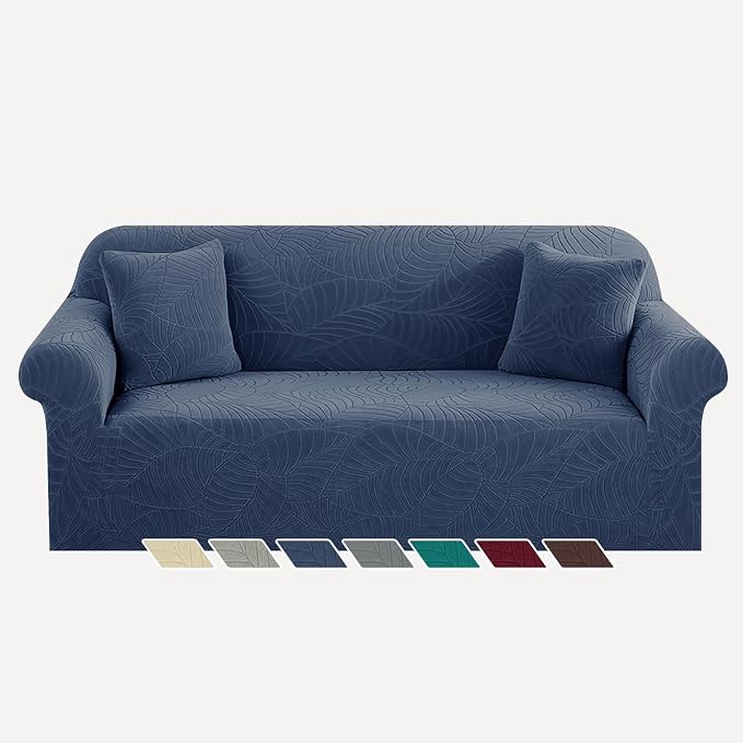YEMYHOM Couch Cover Latest Jacquard Design High Stretch Sofa Covers by YEMYHOM