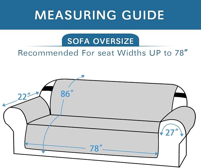 H.VERSAILTEX Reversible Sofa Cover Couch Cover - Image 2