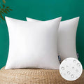 MIULEE Pack of 2 16x16 Inch Outdoor Pillow Inserts Waterproof Decorative Throw by MIULEE