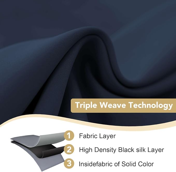 H.VERSAILTEX Ultra Thick and Soft Blackout Curtains - Image 4