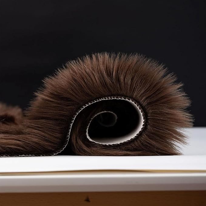 Faux Fur Rug Sheepskin Fuzzy Rug Super Soft Fluffy Plush Area Rug Bedroom Floor - Image 9