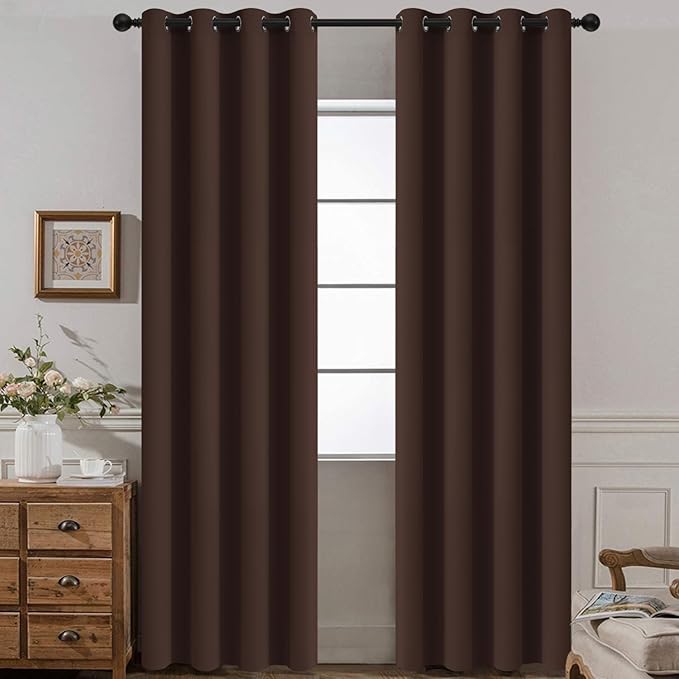 Yakamok Blackout Curtains Room Darkening Thermal Insulated Window Panels by Yakamok