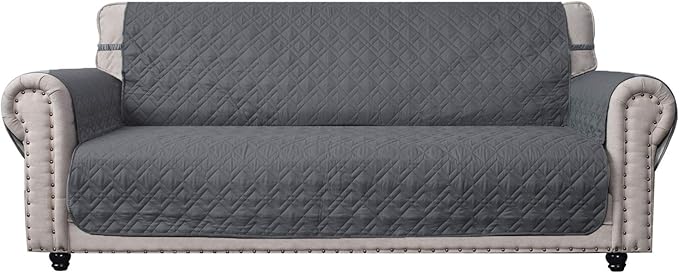 Ameritex Couch Sofa Slipcover 100% Waterproof Nonslip Quilted Furniture by Ameritex