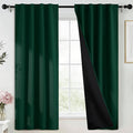 Yakamok Blackout Curtains Thermal Insulated Window Treatment Panels Room by Yakamok