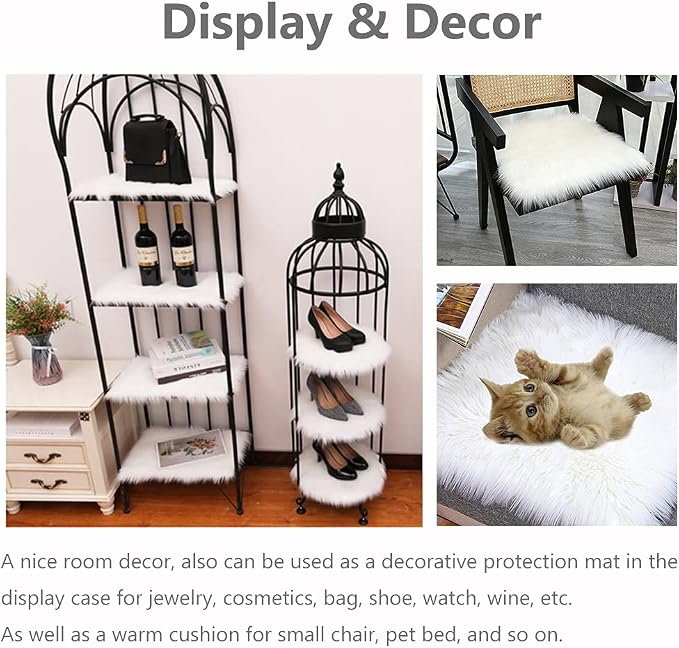 Small Product Photo Background & Luxury Photo Props, 12 Inches Small Square - Image 5