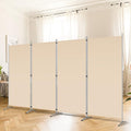 RANTILA 4 Panel Room Divider, 6 Ft Tall Folding Privacy Screen Room Dividers by RANTILA