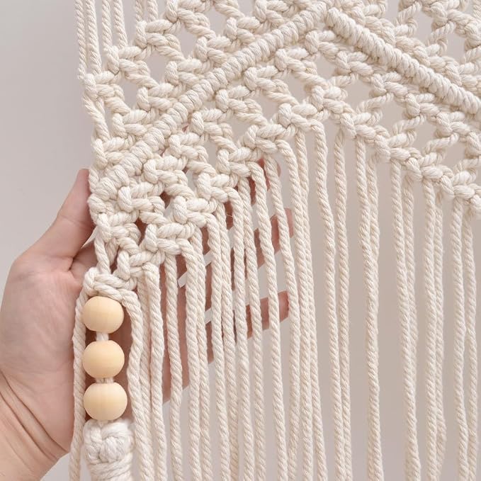 Boho Valance Macrame Curtains for Windows Macrame Valance for Bedroom - Image 6