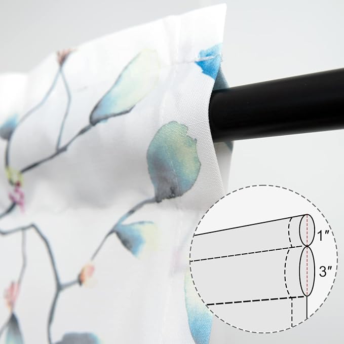 Leeva Simple Style Window Valances, 1 Piece, W 52 x L 18 - Image 4