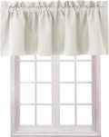 Hiasan Valance Curtains for Kitchen Blackout Thermal Insulated Solid Window by Hiasan