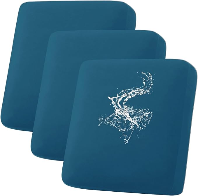 hyha Waterproof Couch Cushion Covers, Stretch Sofa Couch Seat Slipcover by hyha